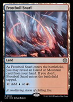 Magic the Gathering Card - Frostboil Snarl - MTG Circle