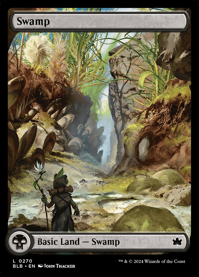 Magic the Gathering Card - Swamp - MTG Circle