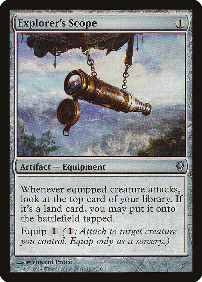 Magic the Gathering Card - Explorer's Scope - MTG Circle