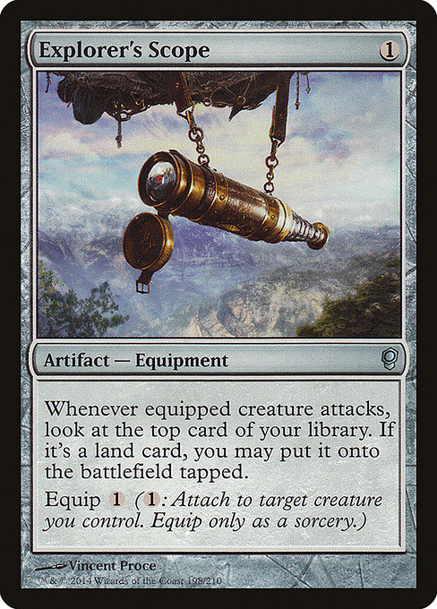 Magic the Gathering Card - Explorer's Scope - MTG Circle