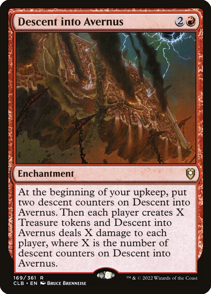 Magic the Gathering Card - Descent into Avernus - MTG Circle