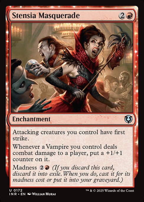 Magic the Gathering Card - Stensia Masquerade - MTG Circle