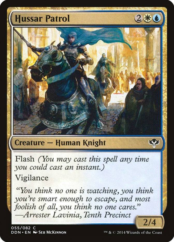 Magic the Gathering Card - Hussar Patrol - MTG Circle