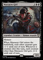 Magic the Gathering Card - Massacre Girl - MTG Circle