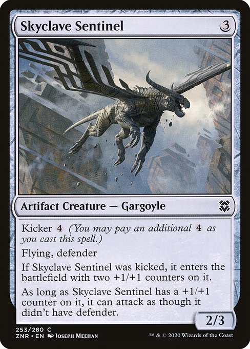 Magic the Gathering Card - Skyclave Sentinel - MTG Circle