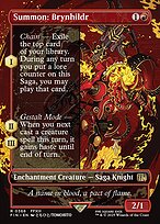 Magic the Gathering Card - Summon: Brynhildr - MTG Circle