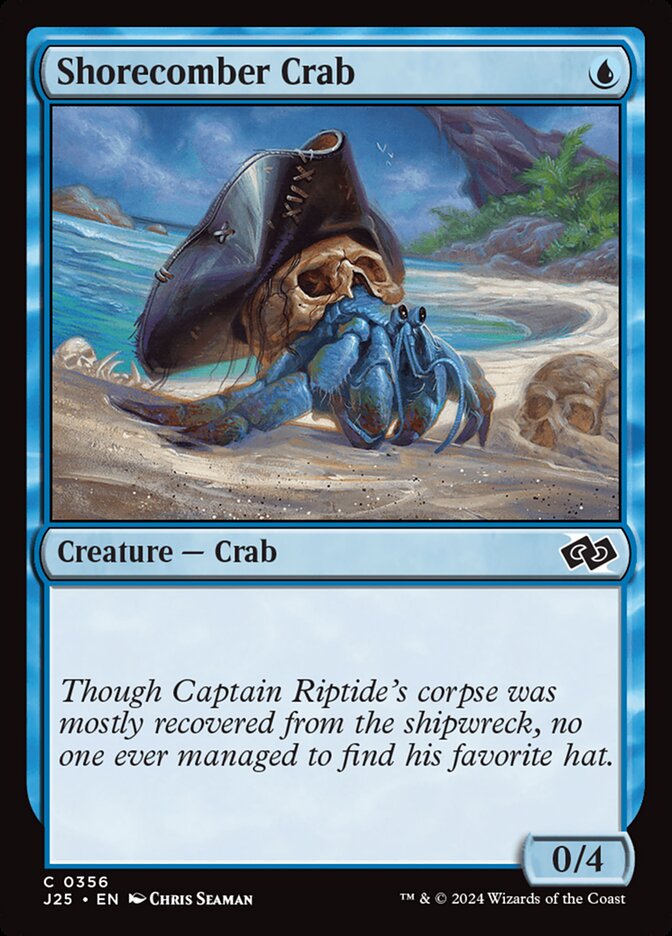 Magic the Gathering Card - Shorecomber Crab - MTG Circle