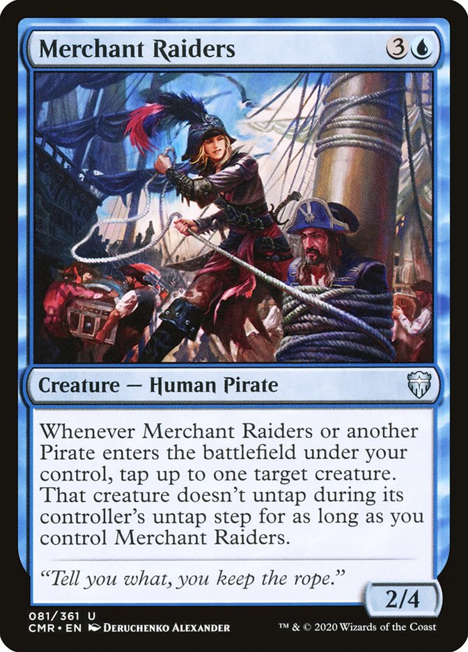 Magic the Gathering Card - Merchant Raiders - MTG Circle