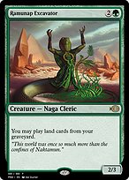 Magic the Gathering Card - Ramunap Excavator - MTG Circle