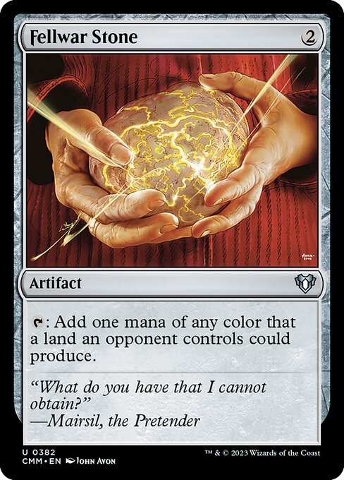 Magic the Gathering Card - Fellwar Stone - MTG Circle