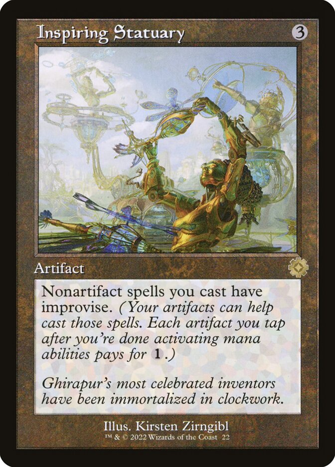 Magic the Gathering Card - Inspiring Statuary - MTG Circle