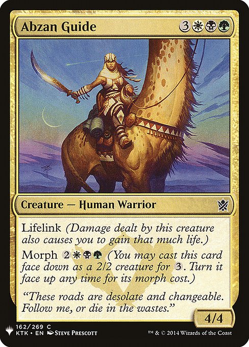Magic the Gathering Card - Abzan Guide - MTG Circle