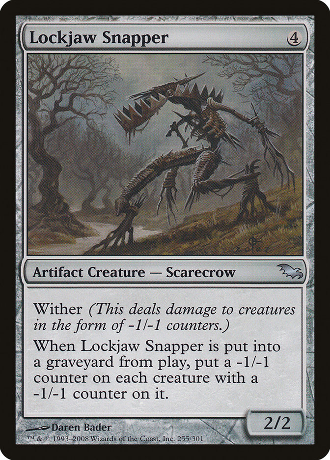 Magic the Gathering Card - Lockjaw Snapper - MTG Circle