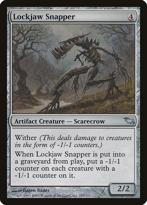 Magic the Gathering Card - Lockjaw Snapper - MTG Circle