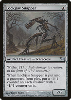 Magic the Gathering Card - Lockjaw Snapper - MTG Circle