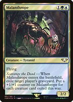 Magic the Gathering Card - Malanthrope - MTG Circle