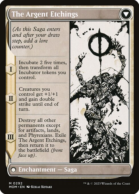 Magic the Gathering Card - The Argent Etchings - MTG Circle