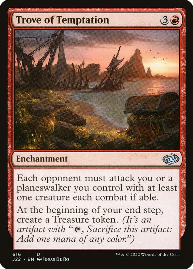 Magic the Gathering Card - Trove of Temptation - MTG Circle