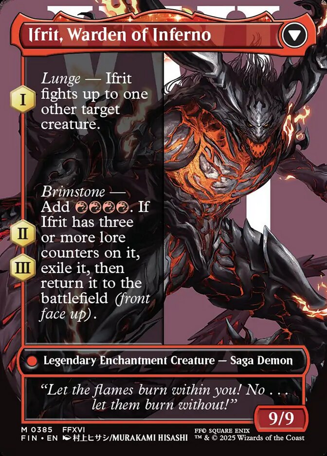 Magic the Gathering Card - Ifrit, Warden of Inferno - MTG Circle