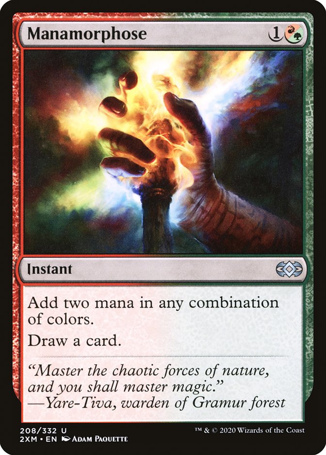 Magic the Gathering Card - Manamorphose - MTG Circle