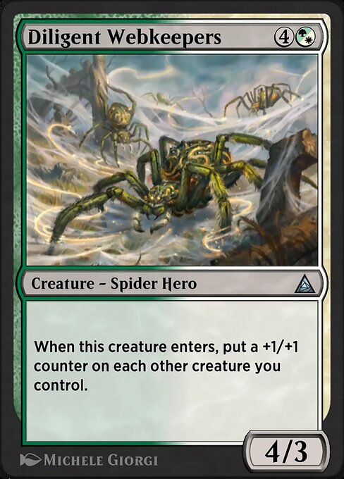 Magic the Gathering Card - Web-Warriors - MTG Circle