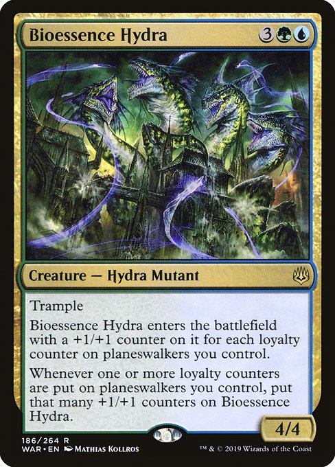 Magic the Gathering Card - Bioessence Hydra - MTG Circle