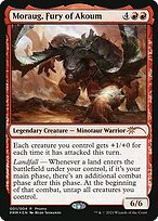 Magic the Gathering Card - Moraug, Fury of Akoum - MTG Circle