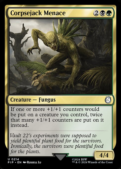 Magic the Gathering Card - Corpsejack Menace - MTG Circle