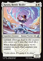 Magic the Gathering Card - Katara, Heroic Healer - MTG Circle