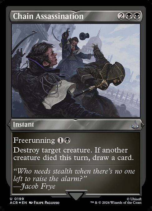 Magic the Gathering Card - Chain Assassination - MTG Circle