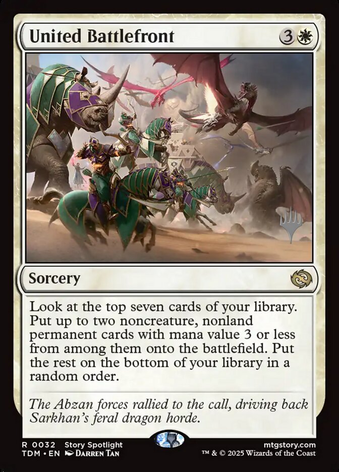 Magic the Gathering Card - United Battlefront - MTG Circle