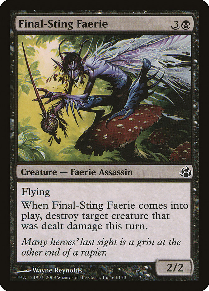 Magic the Gathering Card - Final-Sting Faerie - MTG Circle