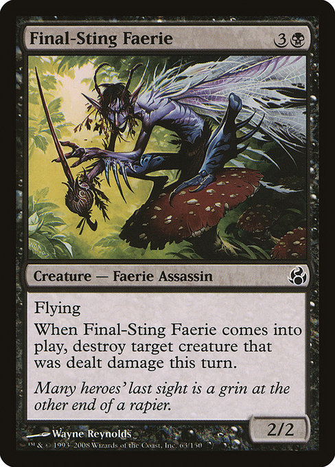 Magic the Gathering Card - Final-Sting Faerie - MTG Circle