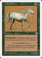 Magic the Gathering Card - Zodiac Horse - MTG Circle