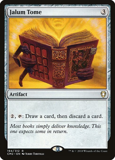 Magic the Gathering Card - Jalum Tome - MTG Circle