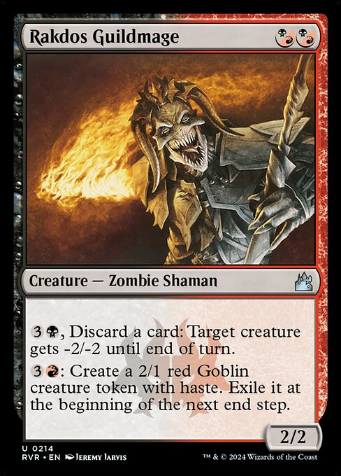 Magic the Gathering Card - Rakdos Guildmage - MTG Circle