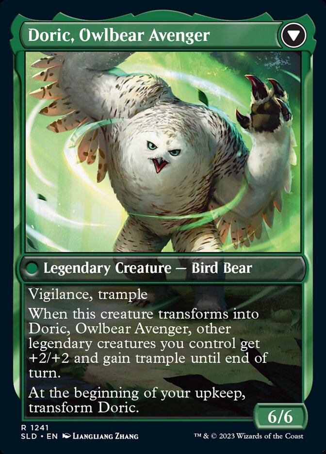 Magic the Gathering Card - Casal, Pathbreaker Owlbear - MTG Circle