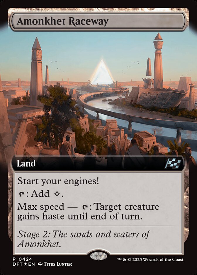 Magic the Gathering Card - Amonkhet Raceway - MTG Circle