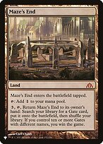 Magic the Gathering Card - Maze's End - MTG Circle