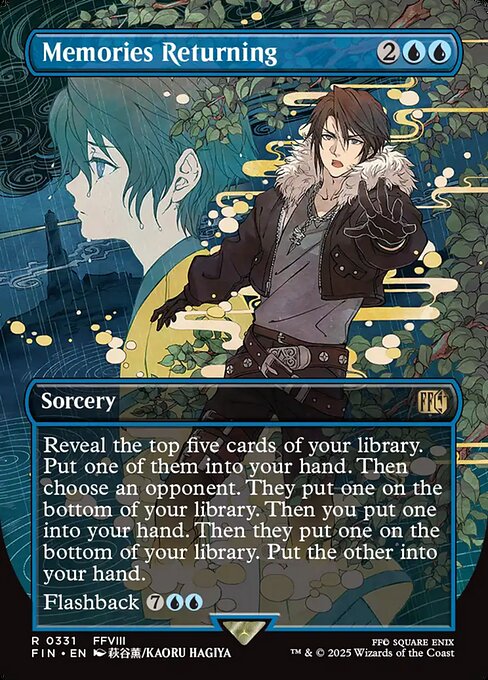 Magic the Gathering Card - Memories Returning - MTG Circle