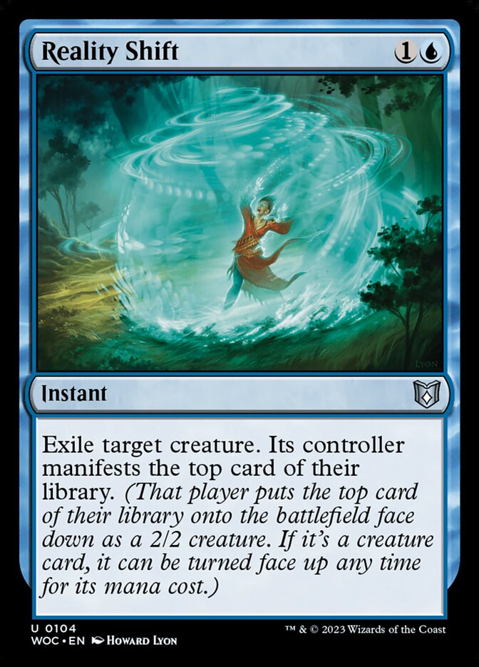 Magic the Gathering Card - Reality Shift - MTG Circle