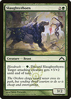 Magic the Gathering Card - Slaughterhorn - MTG Circle
