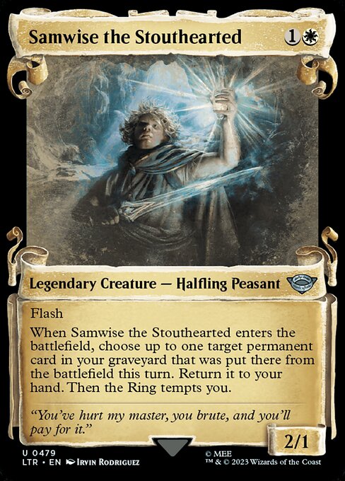 Magic the Gathering Card - Samwise the Stouthearted - MTG Circle