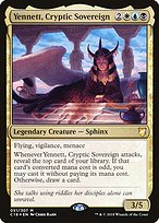 Magic the Gathering Card - Yennett, Cryptic Sovereign - MTG Circle