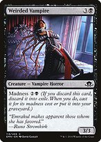 Magic the Gathering Card - Weirded Vampire - MTG Circle