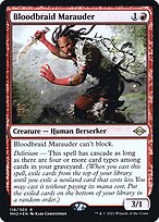 Magic the Gathering Card - Bloodbraid Marauder - MTG Circle