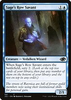 Magic the Gathering Card - Sage's Row Savant - MTG Circle