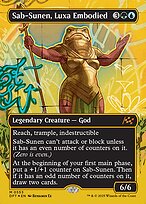 Magic the Gathering Card - Sab-Sunen, Luxa Embodied - MTG Circle