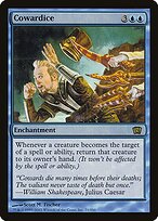 Magic the Gathering Card - Cowardice - MTG Circle