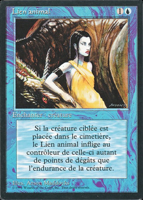 Magic the Gathering Card - Creature Bond - MTG Circle